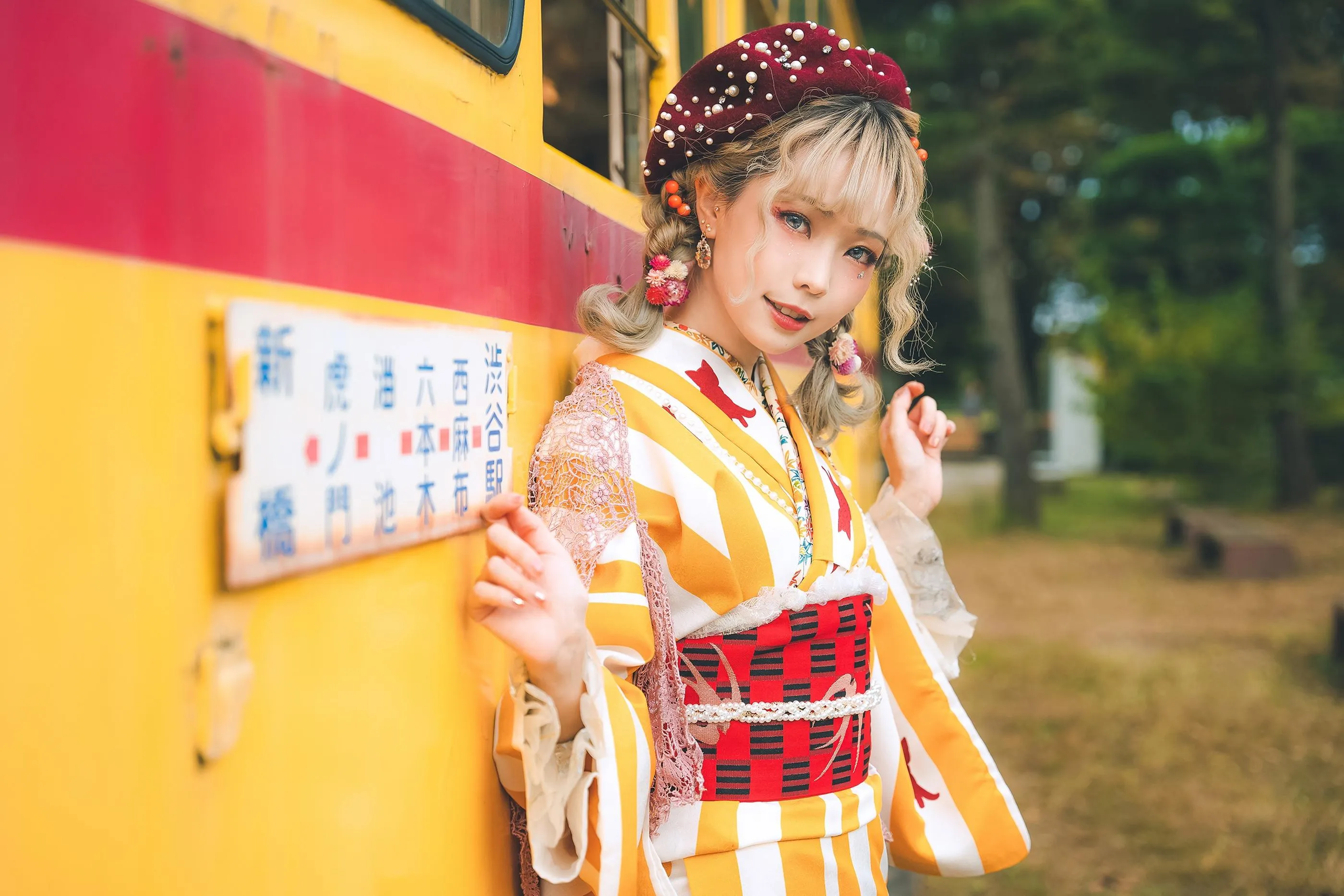 ElyEE子 – NO.90 [2020 Ely Collection] Digital photo set 10套-6 Retro Kimono II [62P]插图3